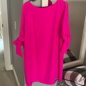 hot pink dress